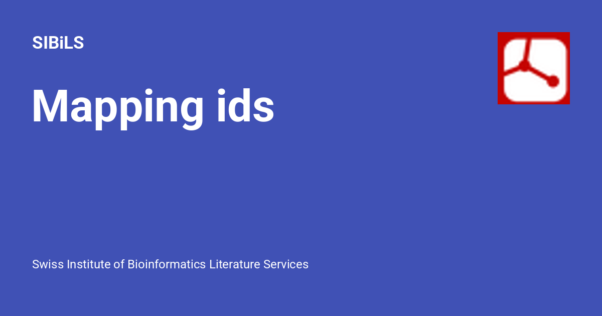 Api Sab Mapping ids - SIBiLS